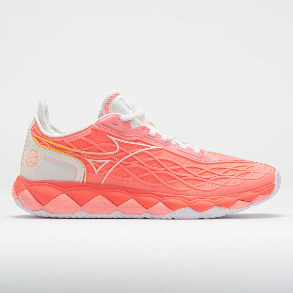 WaterResistant Mizuno Wave Enforce Tour AC Women's  Candy Coral/Snow White