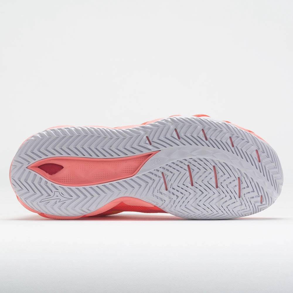Supportive Base Mizuno Wave Enforce Tour AC Women's  Candy Coral/Snow White