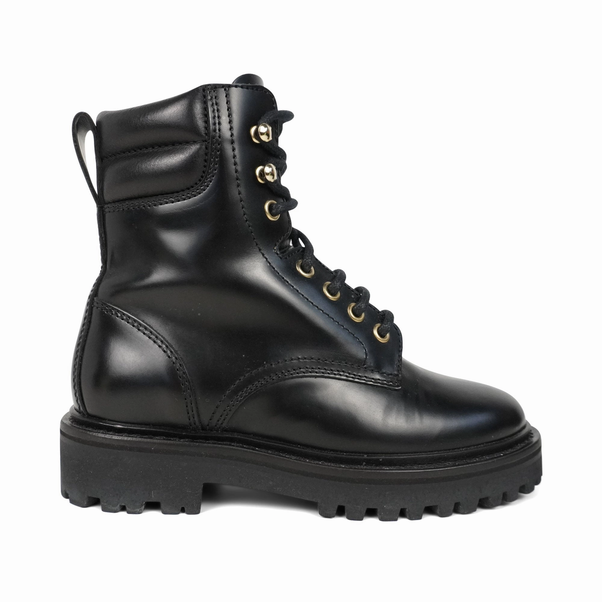 Combat Look All-Season Wear Isabel Marant 'Campa' Combat Boots - Women's 35