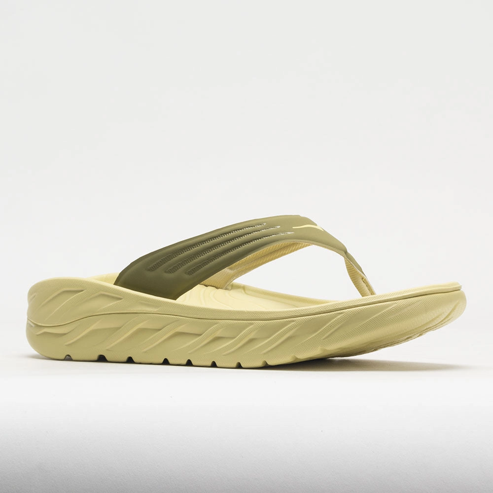 HOKA Ora Recovery Flip Men's  Green Moss/Celery Root Cool Down