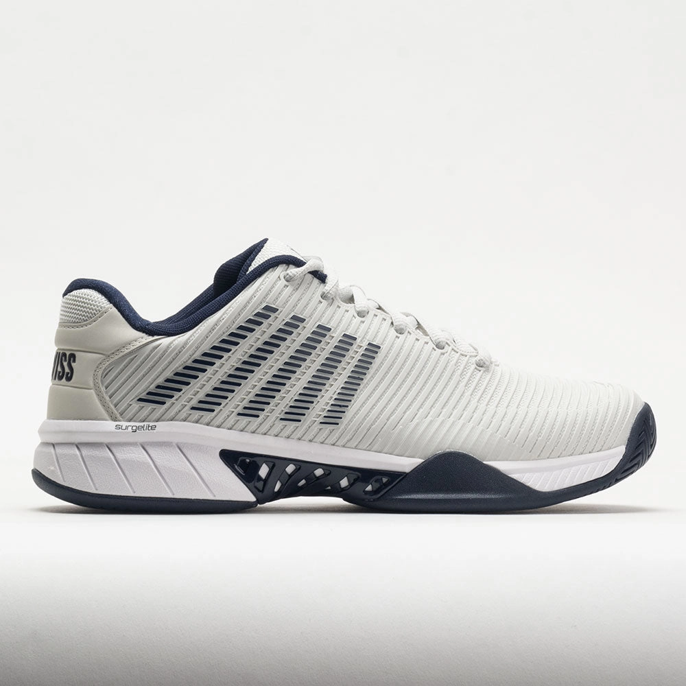 long - distance - runner Arch Stabilizer K-Swiss Hypercourt Express 2 Men's  Vaporous Gray/White/Peacoat