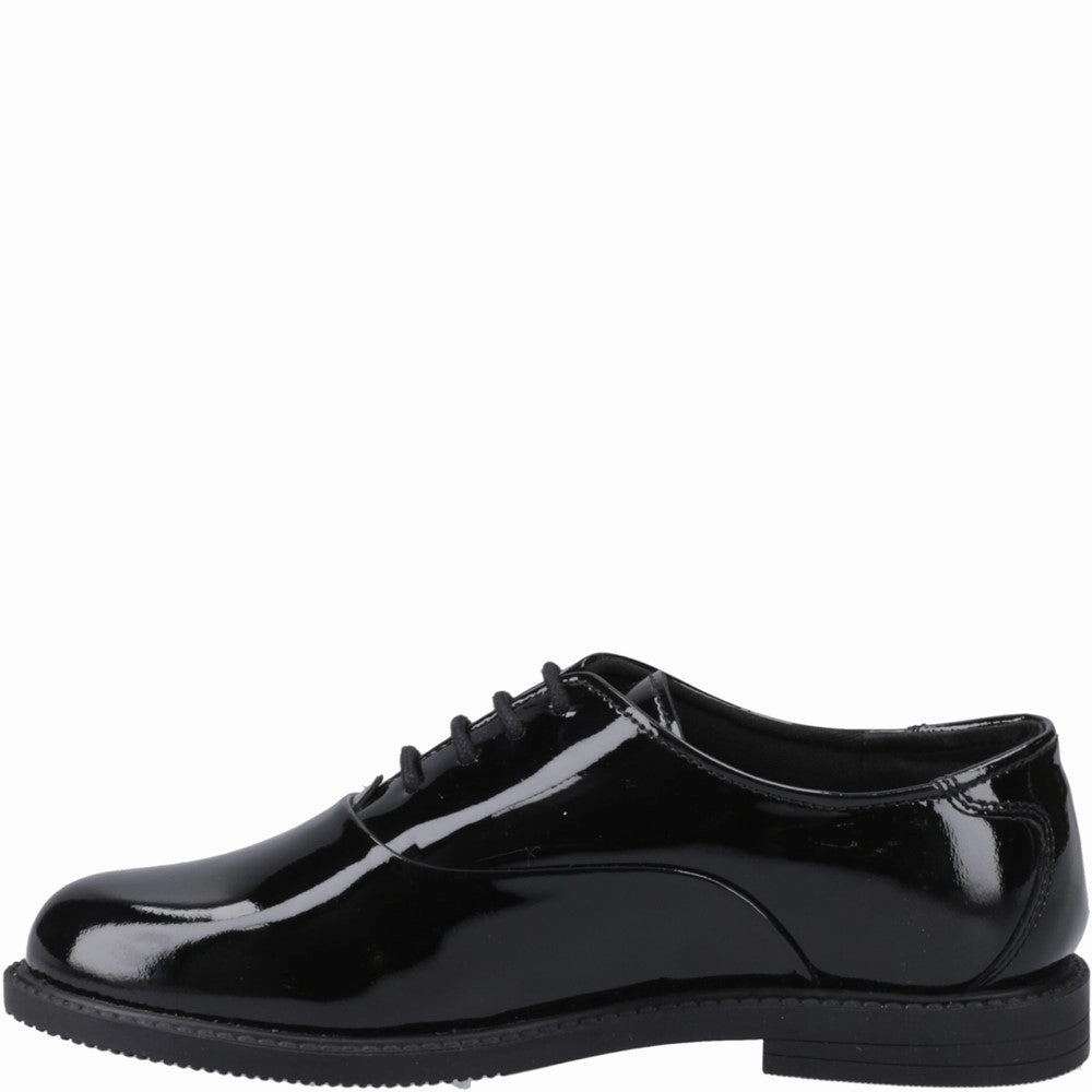 Hush Puppies Nellie Patent Junior School Shoes Youth Style