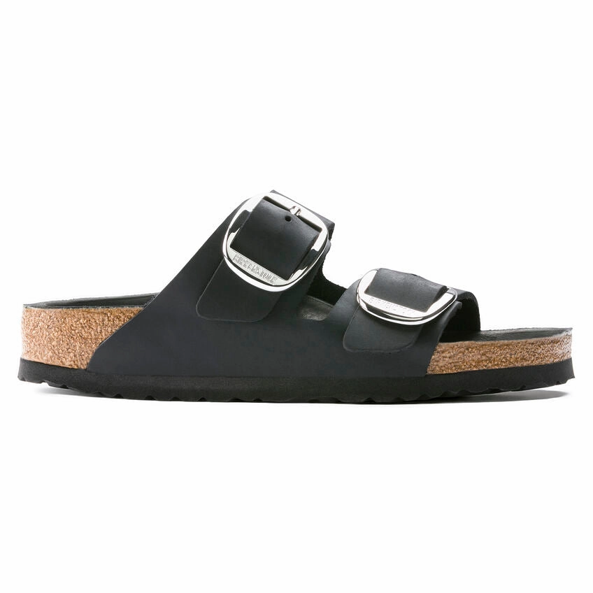 Arizona Black Big Buckle Narrow Quick Comfort