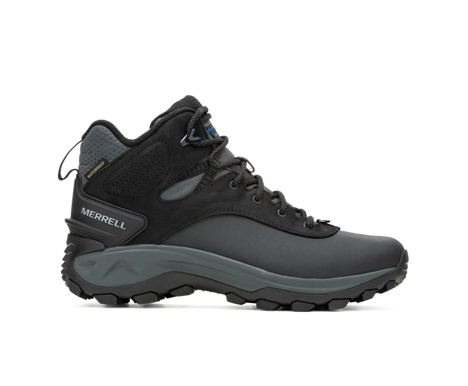 Men's Thermo Kiruna 2 Mid WP Black Storm Proof Ankle Lock