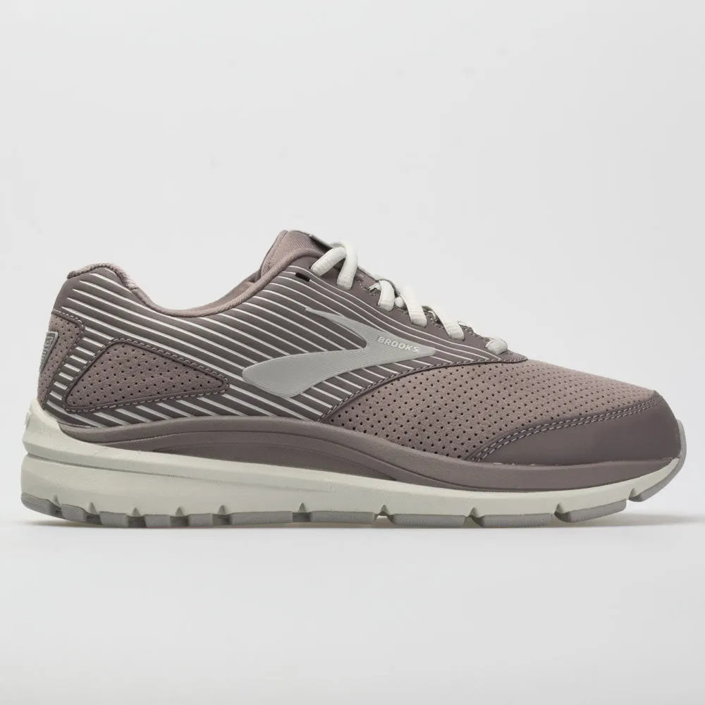 FoamCushion running on treadmill shoes Brooks Addiction Walker Suede Women's  Shark/Alloy/Oyster