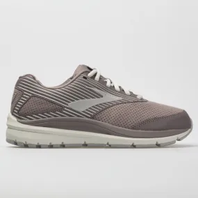 FoamCushion running on treadmill shoes Brooks Addiction Walker Suede Women's  Shark/Alloy/Oyster