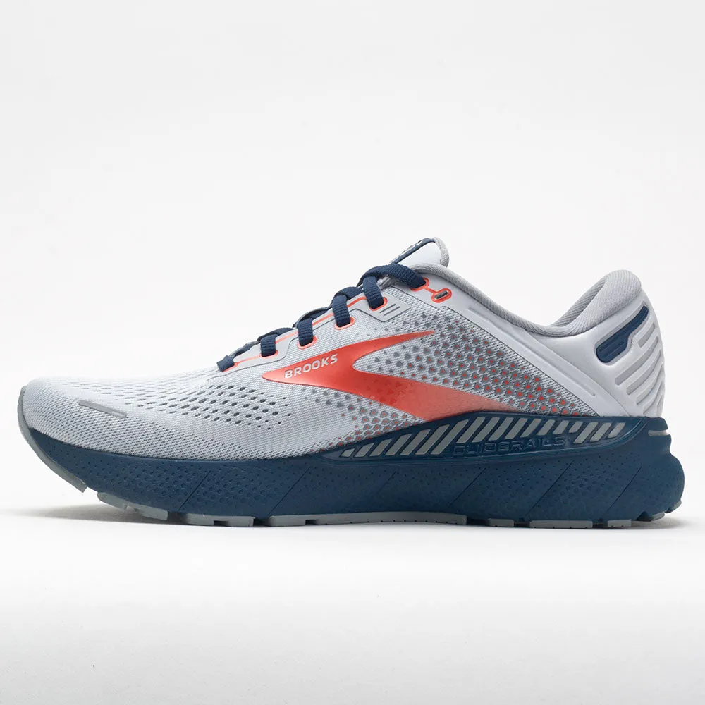 single - density - midsole - feature shoes Brooks Adrenaline GTS 22 Men's  Arctic/Red/Titan