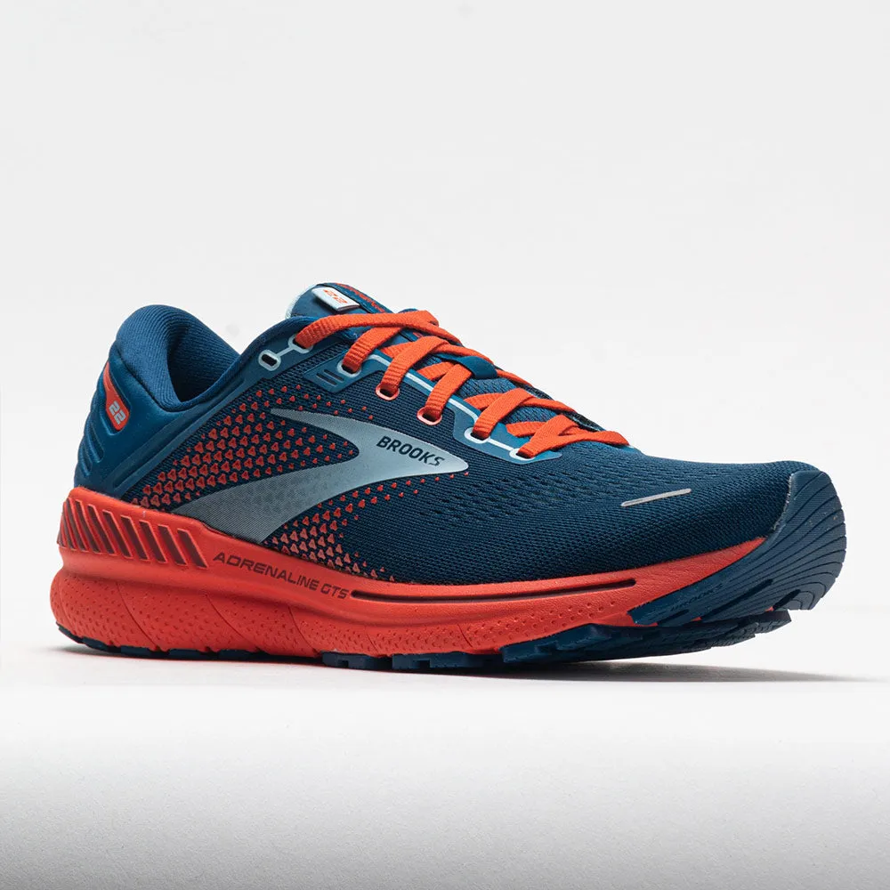 stadium Brooks Adrenaline GTS 22 Men's  Blue/Light Blue/Orange