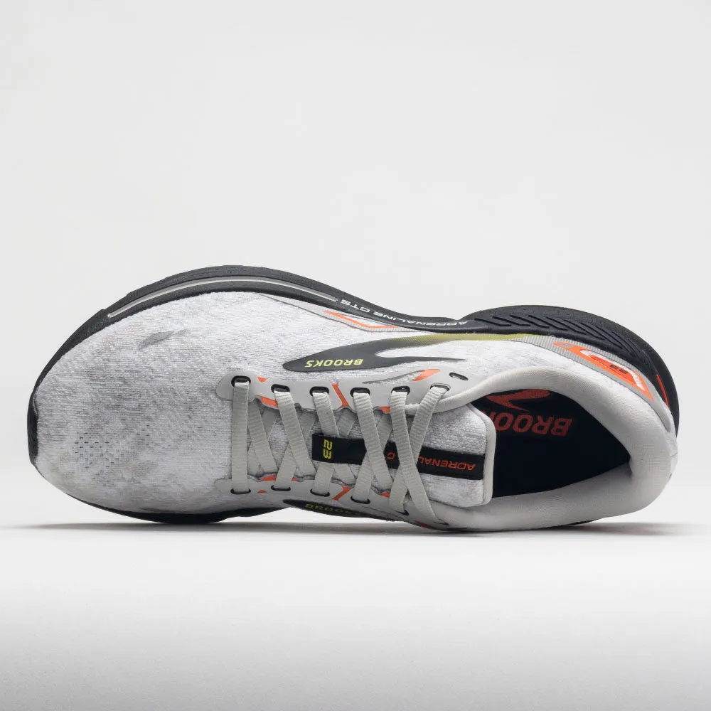 motion - control - optimized shoes historical - themed running wear Brooks Adrenaline GTS 23 Men's  Oyster/Black/Red Orange