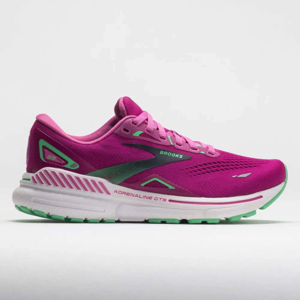 Brooks Adrenaline GTS 23 Women's  Pink/Festival Fuchsia/Black suitable for experts