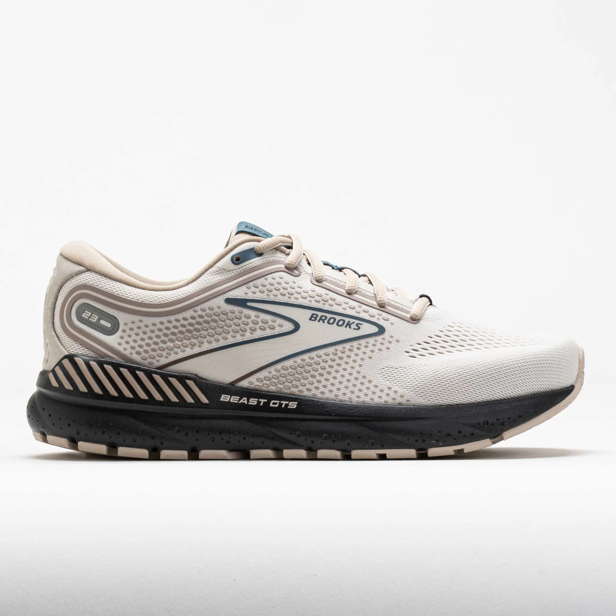 Adult runner Brooks Beast GTS 23 Men's  Chateau Grey/White Sand/Blue