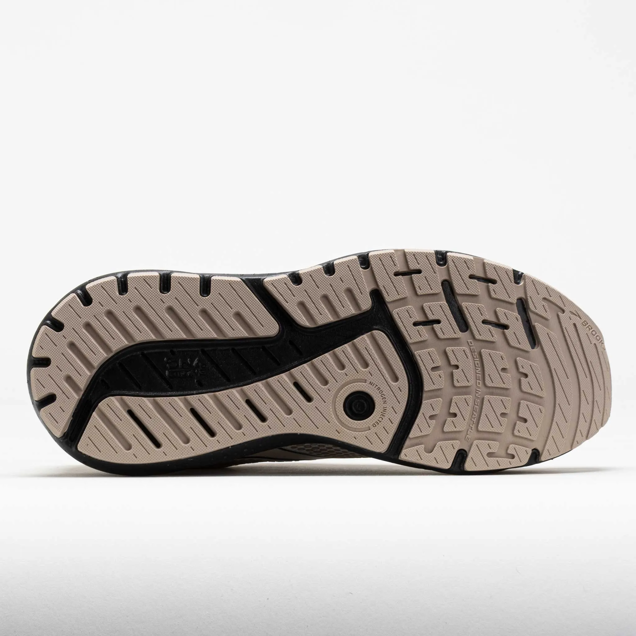 Brooks Beast GTS 23 Men's  Chateau Grey/White Sand/Blue toe - roomy shoes