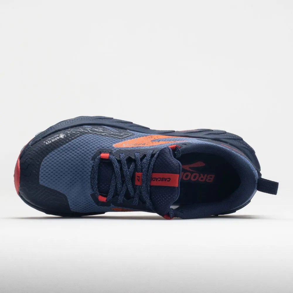 Brooks Cascadia 17 GTX Women's  Peacoat/Blue/Pink slip - on design