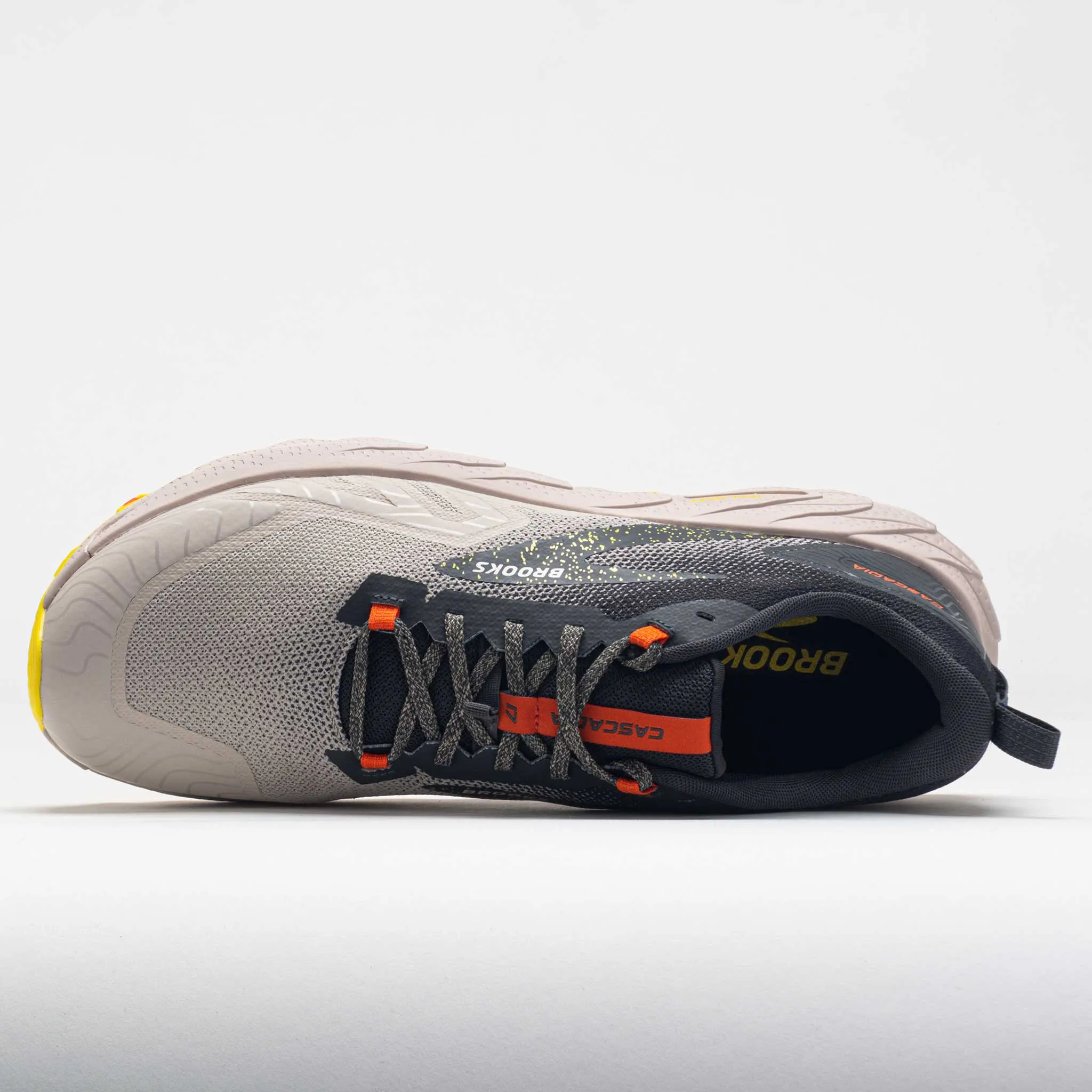 hydro - resistant shoes sports innovation Brooks Cascadia 17 Men's  Chateau Grey/Forged Iron