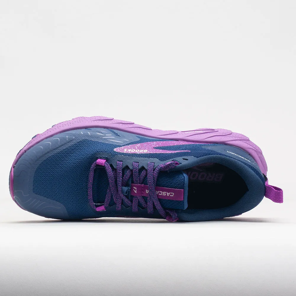 daily wear sports shoes Brooks Cascadia 17 Women's  Navy/Purple/Violet