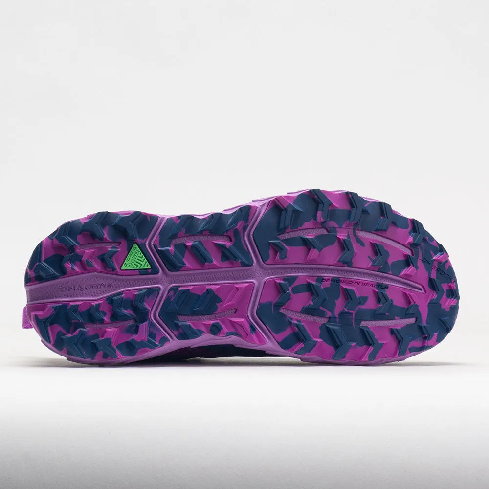 Brooks Cascadia 17 Women's  Navy/Purple/Violet zip - up - feature shoes single - layer sole shoes