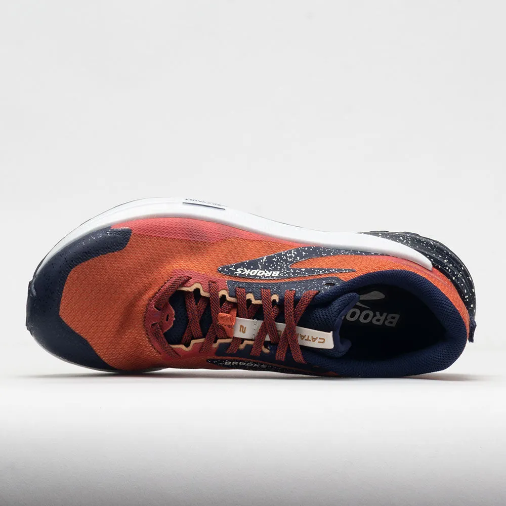 Brooks Catamount 2 Men's  Rooibos/Biscuit/Peacoat Slip On Style winter running