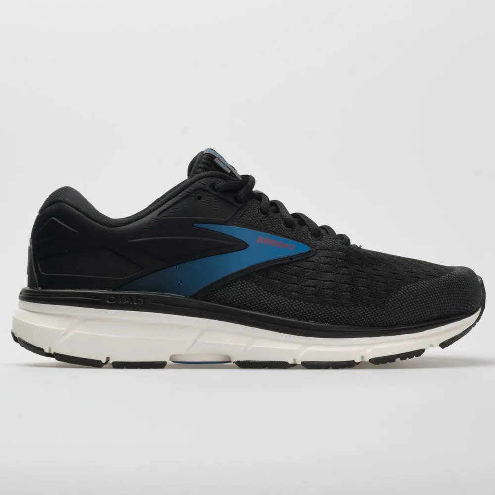 Brooks Dyad 11 Men's  Black/Ebony/Blue Soft Insole