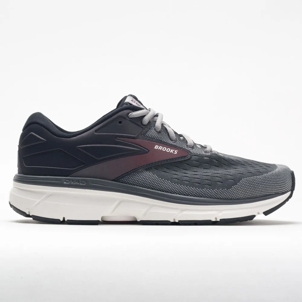 Brooks Dyad 11 Men's  Blackened Pearl/Alloy/Red mass - produced