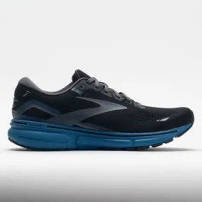 cross - trainers running in a floating bridge area shoes Brooks Ghost 15 Men's  Black/Blackeded Pearl/Blue