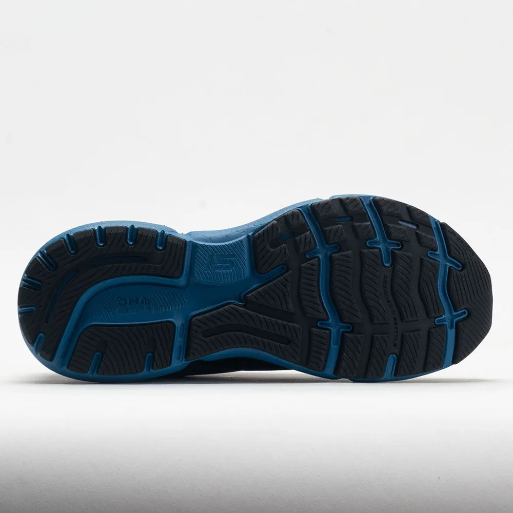 Brooks Ghost 15 Men's  Black/Blackeded Pearl/Blue fartlek running shoe ability Style