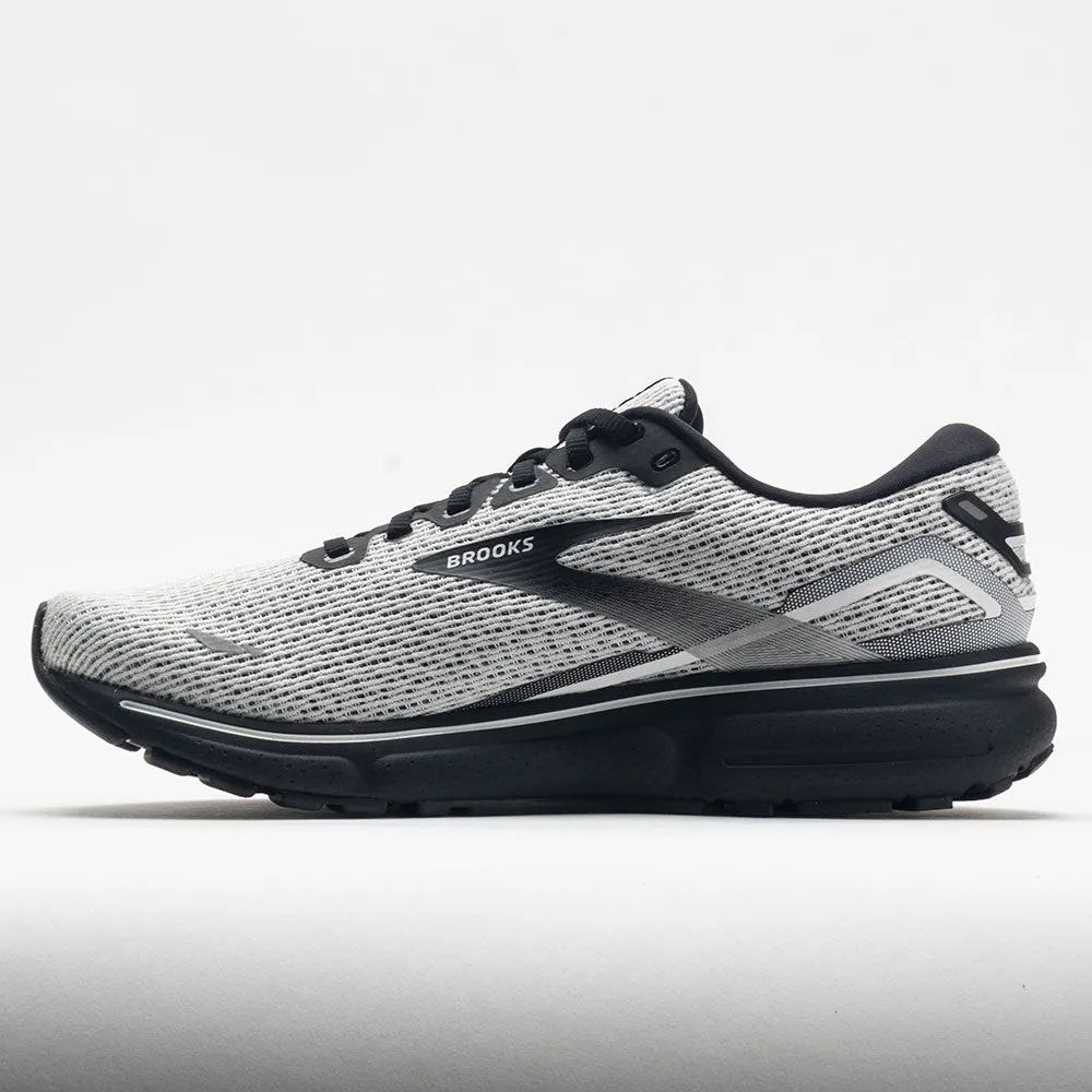 Brooks Ghost 15 Men's  White/Black heel - support - mechanism shoes multi - color shoes