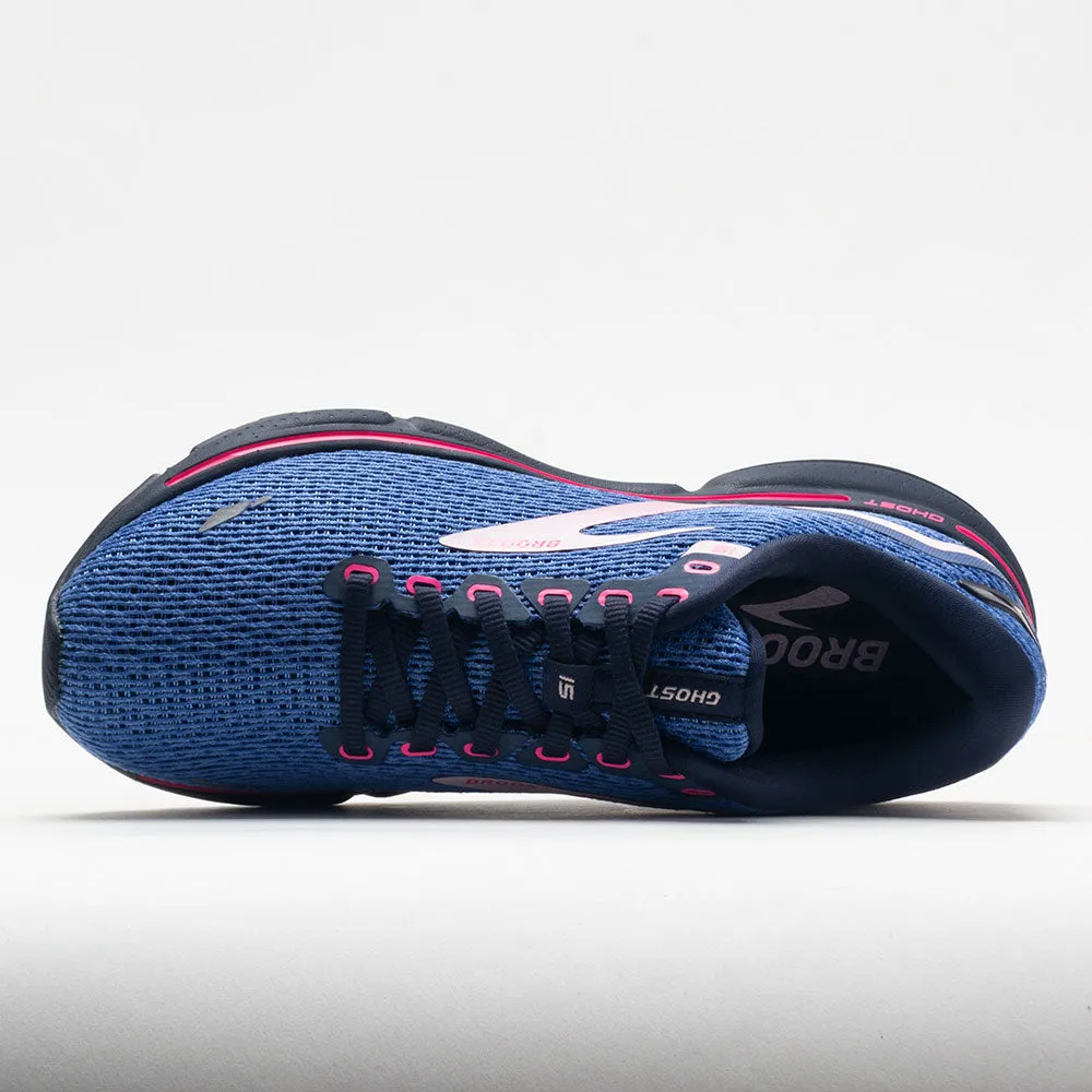 occasional - use shoes Brooks Ghost 15 Women's  Blue/Peacoat/Pink