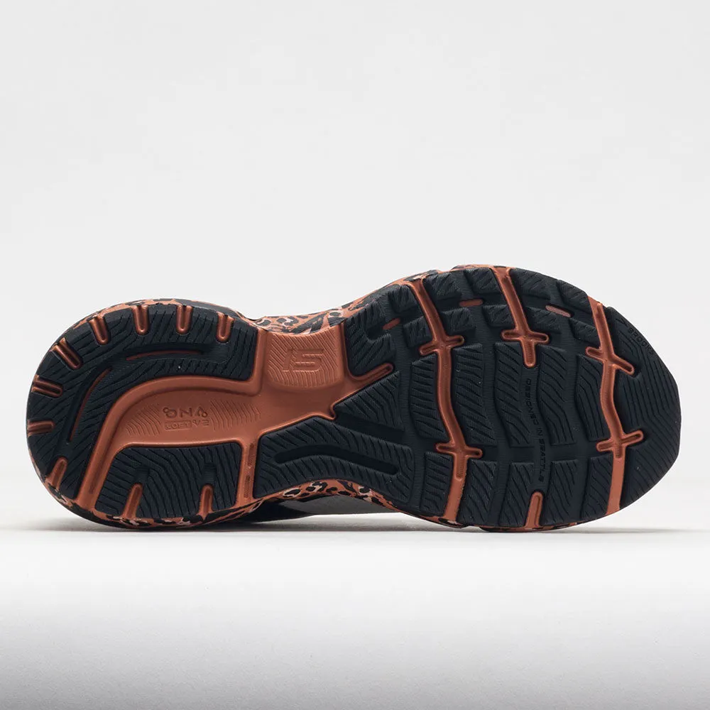 Brooks Ghost 15 Women's  Run Wild Sunburn/Maple/Black foot - alignment running shoes roomy toe - box