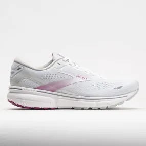 Brooks Ghost 15 Women's  White/Oyster/Viola Toe Flex Lightweight Running Option
