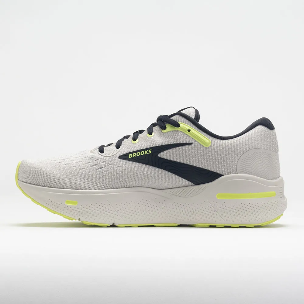 Comfortable ankle casual sneakers Brooks Ghost Max Men's  Dawn Blue/Black/Sharp Green