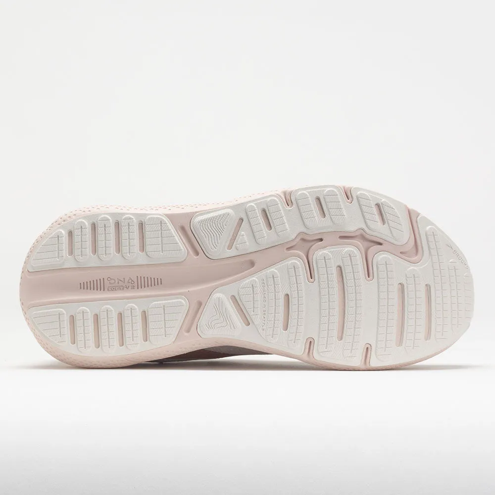 hypoallergenic shoes for jogging Brooks Ghost Max Women's  Crystal Gray/White/Tuscany