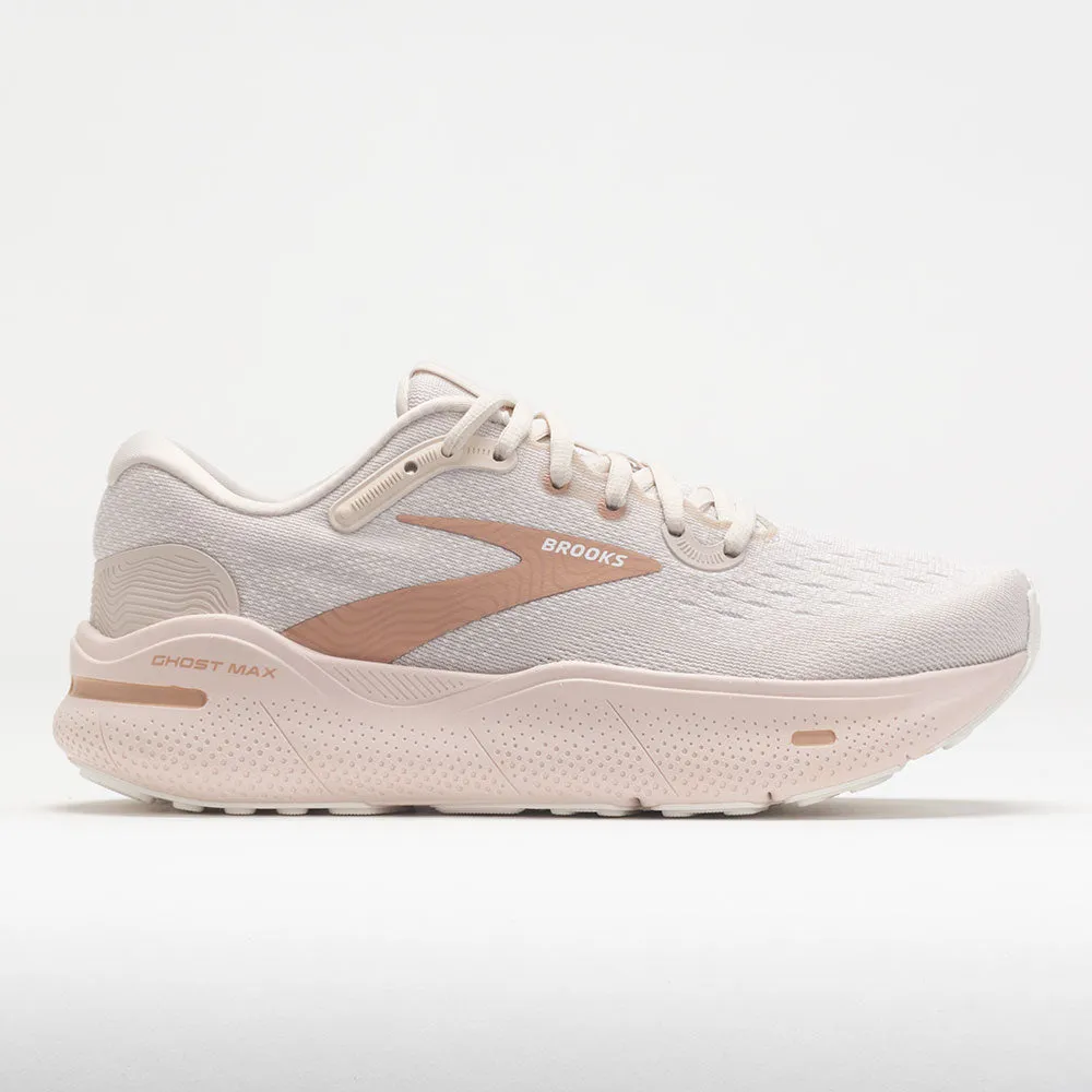 geometric - pattern shoes Brooks Ghost Max Women's  Crystal Gray/White/Tuscany