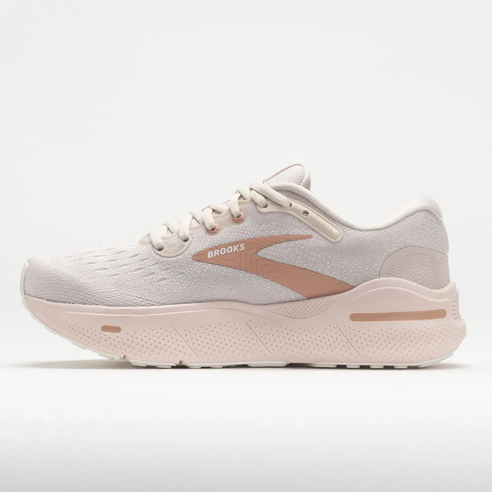 Brooks Ghost Max Women's  Crystal Gray/White/Tuscany running in dry weather