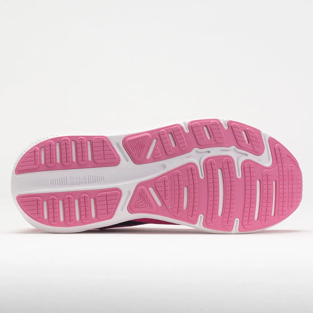 Brooks Ghost Max Women's  Pink Glo/Purple/Black running with a low - top design ComfortPadding