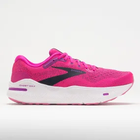Brooks Ghost Max Women's  Pink Glo/Purple/Black track - spikes