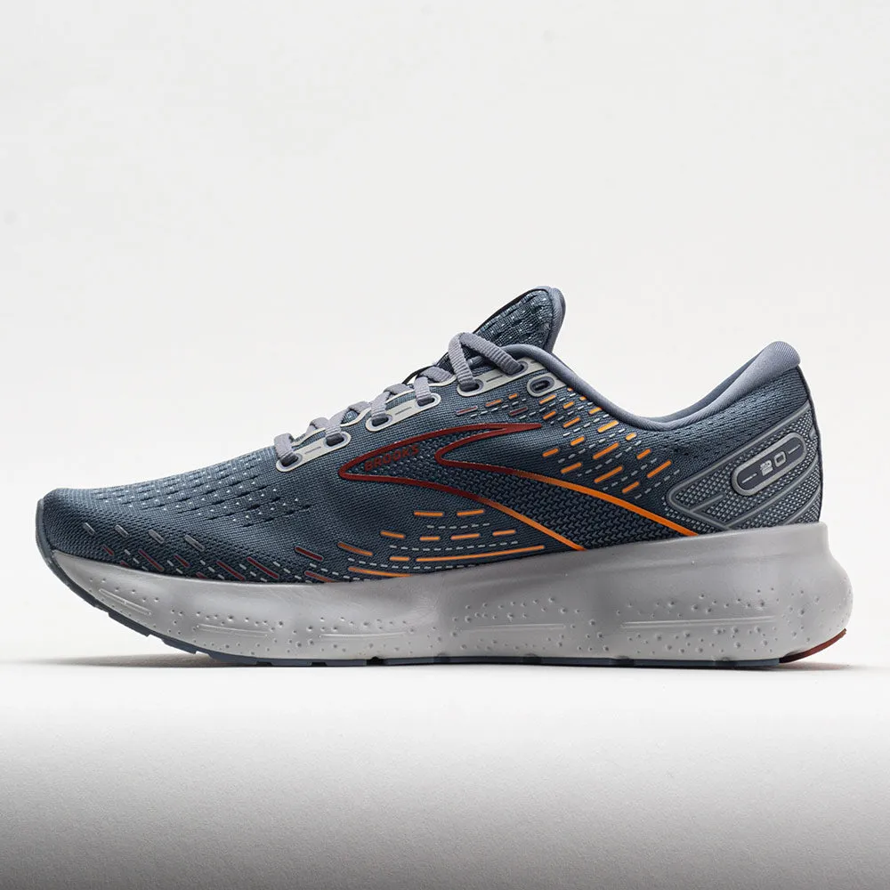 Brooks Glycerin 20 Men's  Grey/Chili Oil/Orange Forest Run