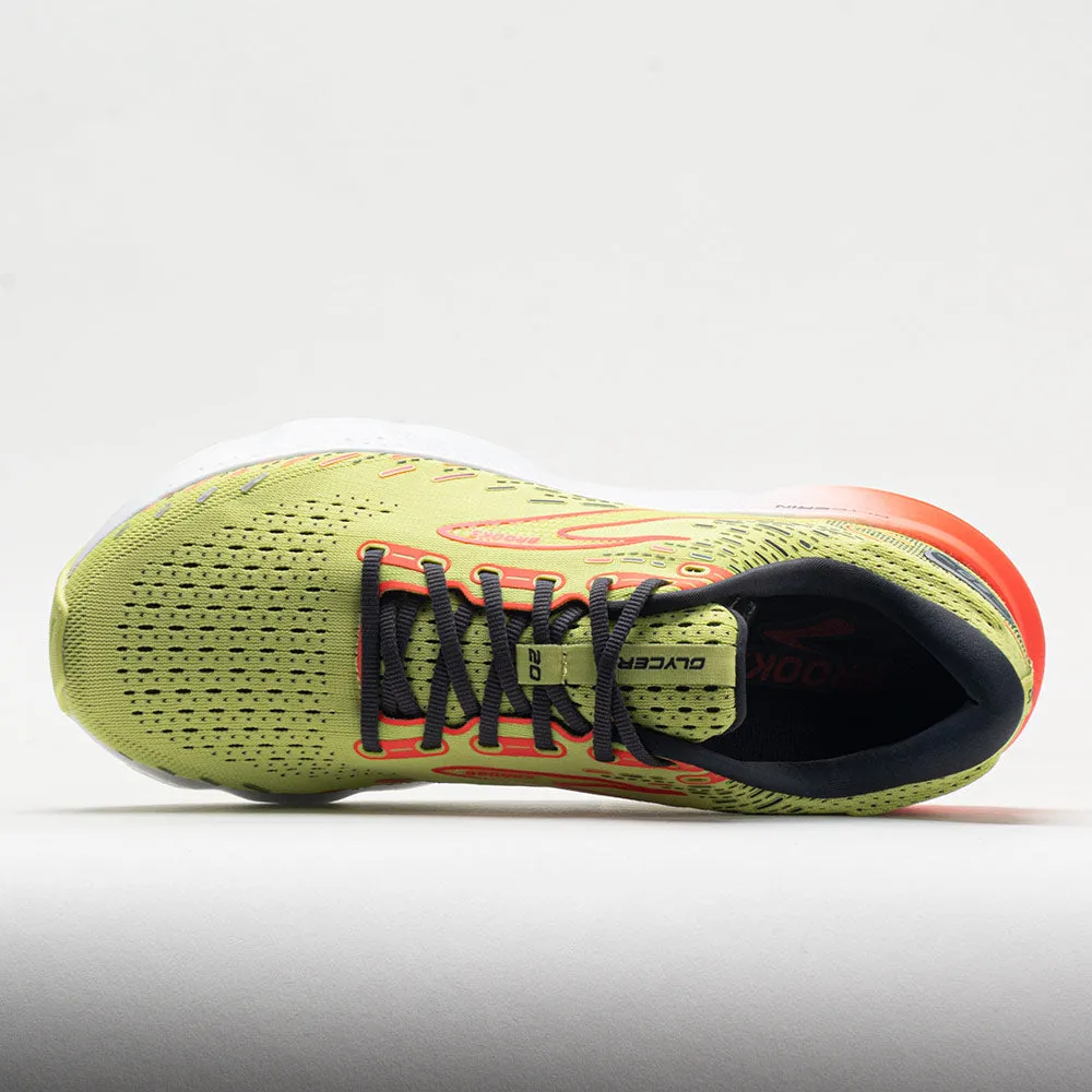 Road Brooks Glycerin 20 Men's  Lime/Red/Ebony