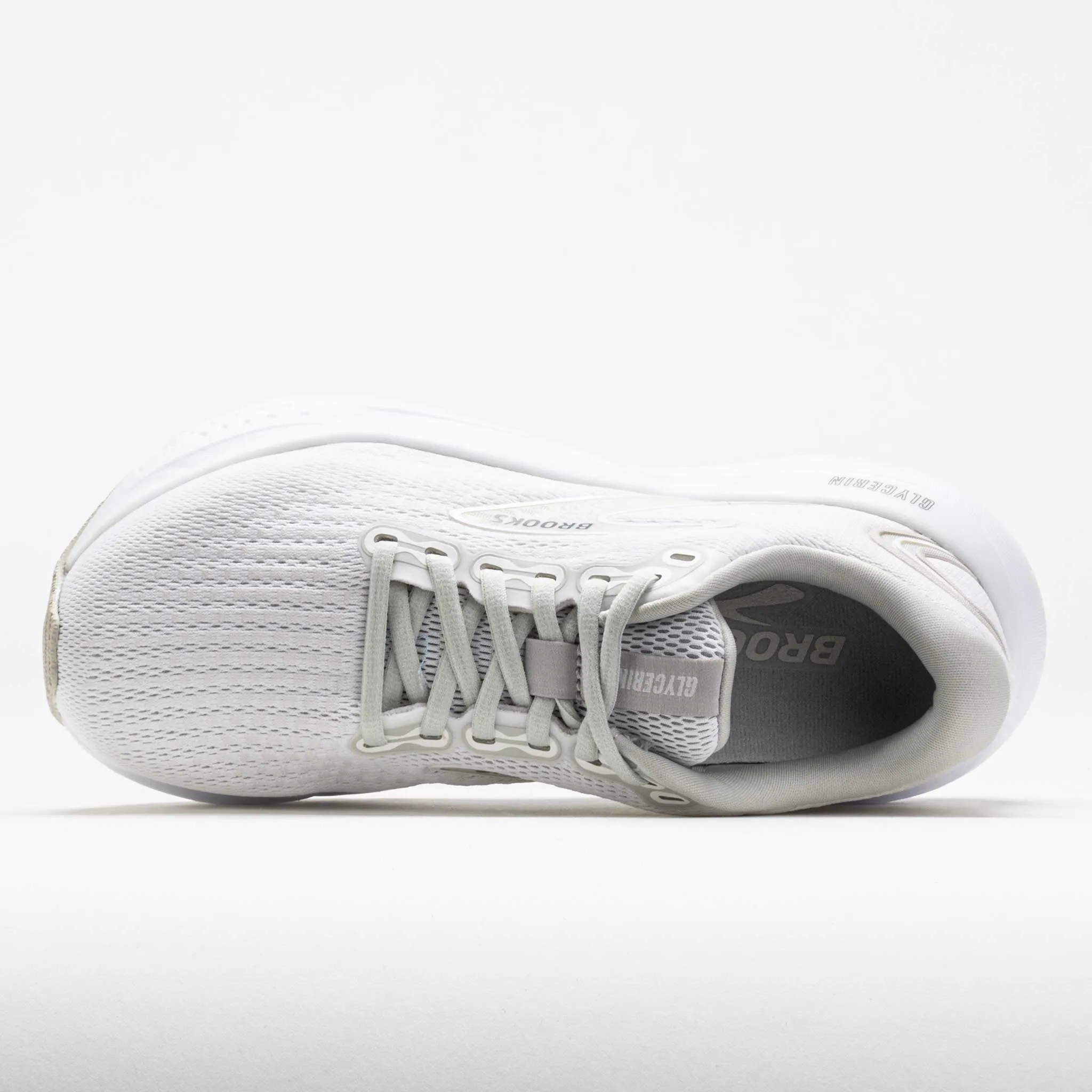 Brooks Glycerin 21 Men's  White/White/Grey everyday wear shoe usability