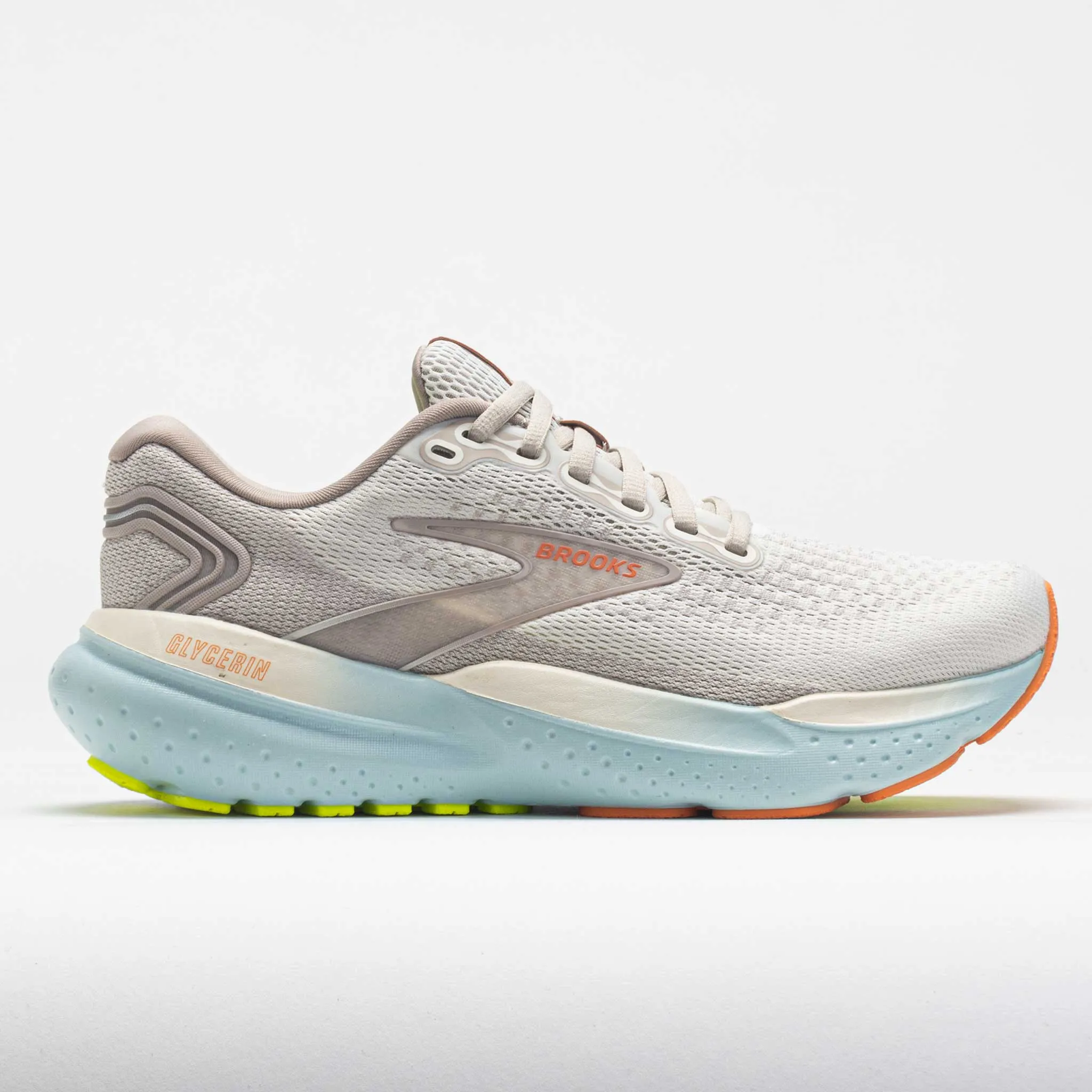 Brooks Glycerin 21 Women's  Coconut/Aqua/Autumn Sunset Autumn