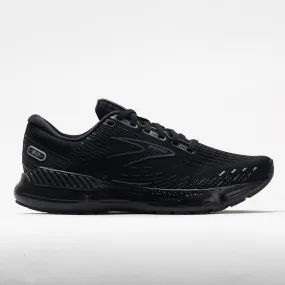 running on concrete Running Friendly Brooks Glycerin GTS 20 Men's  Black/Black/Ebony
