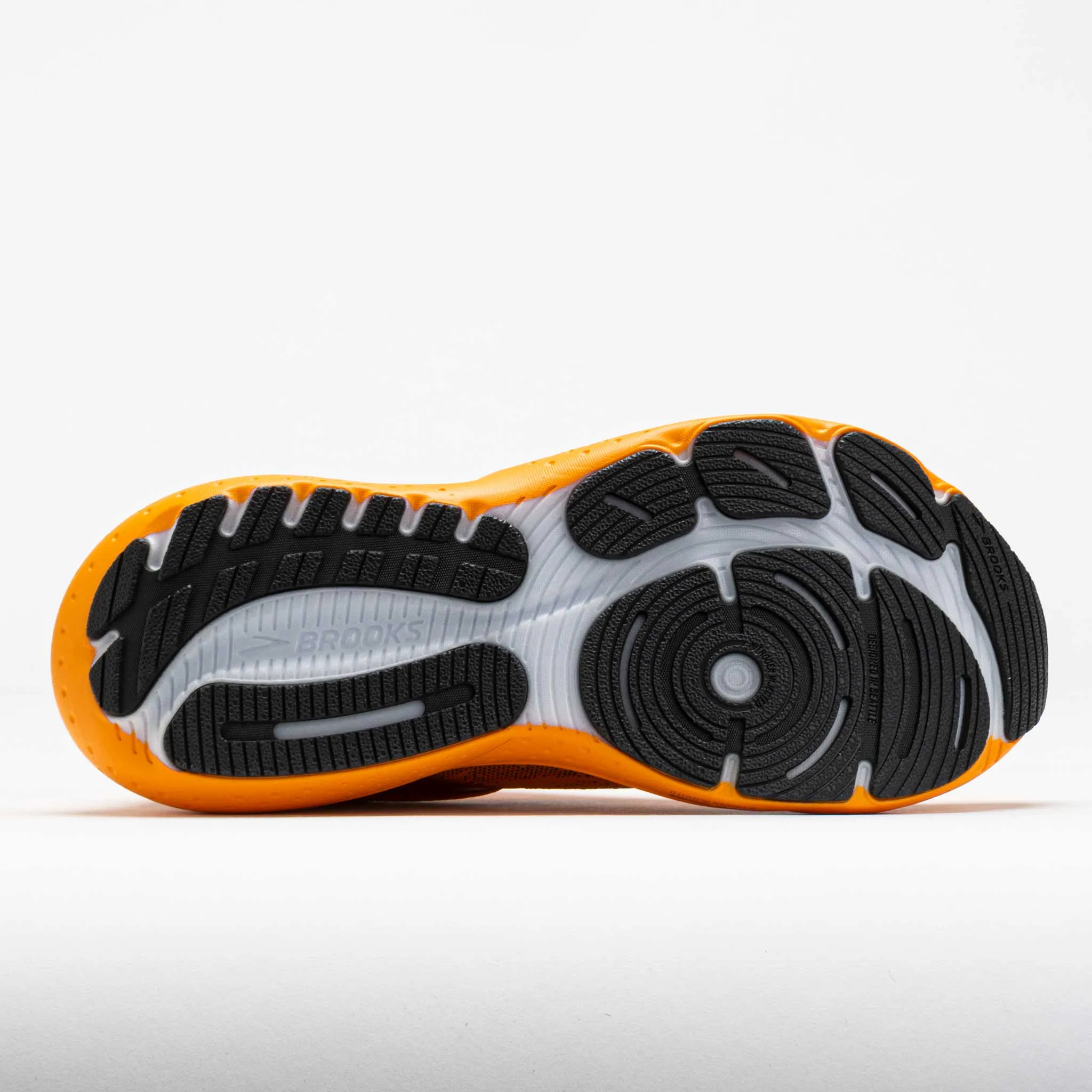 Brooks Glycerin StealthFit 21 Men's  Carrot Curl/Autumn Maple Humid Weather Running Supportive Base