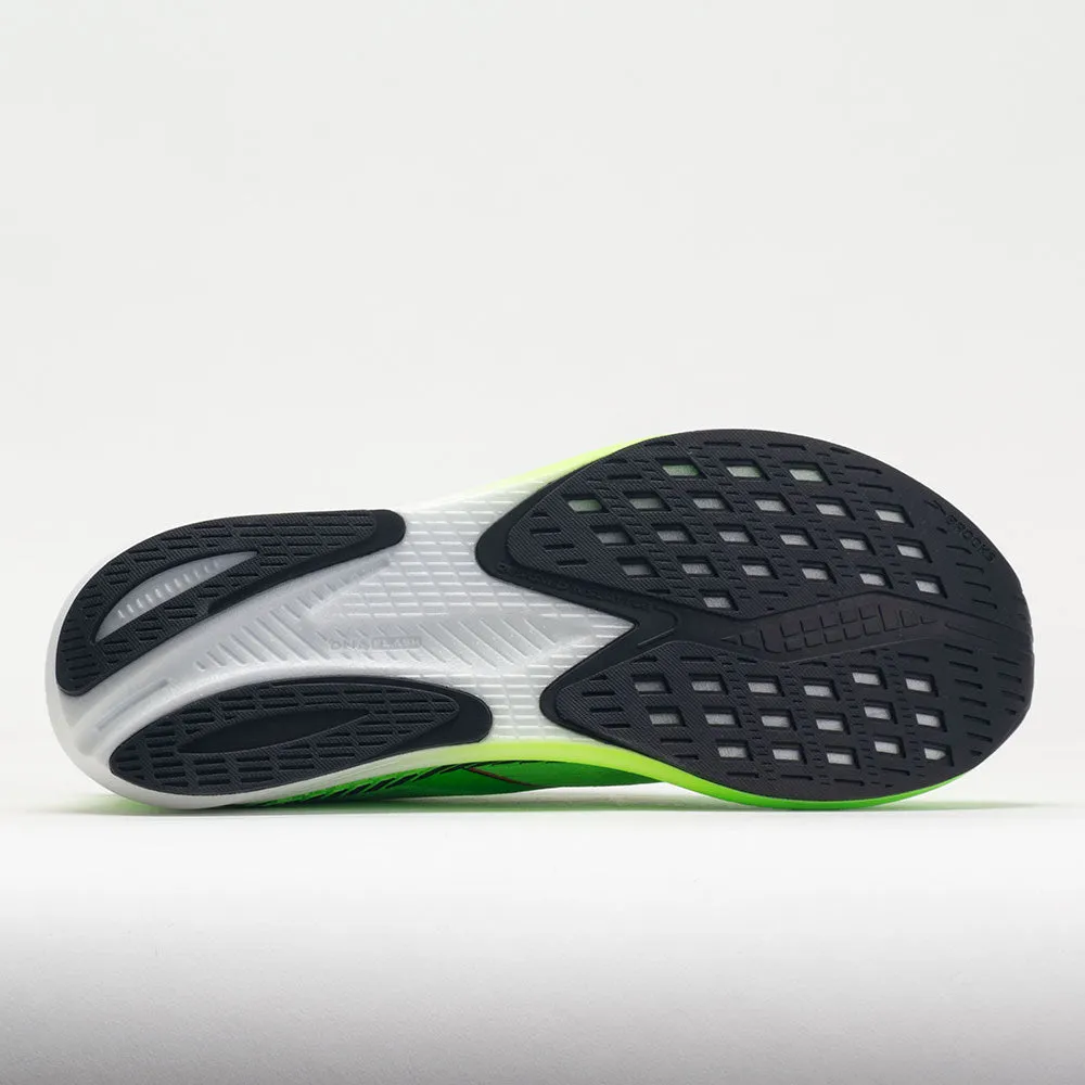 Brooks Hyperion GTS Men's  Green Gecko/Red Orange/White dusk run running wear