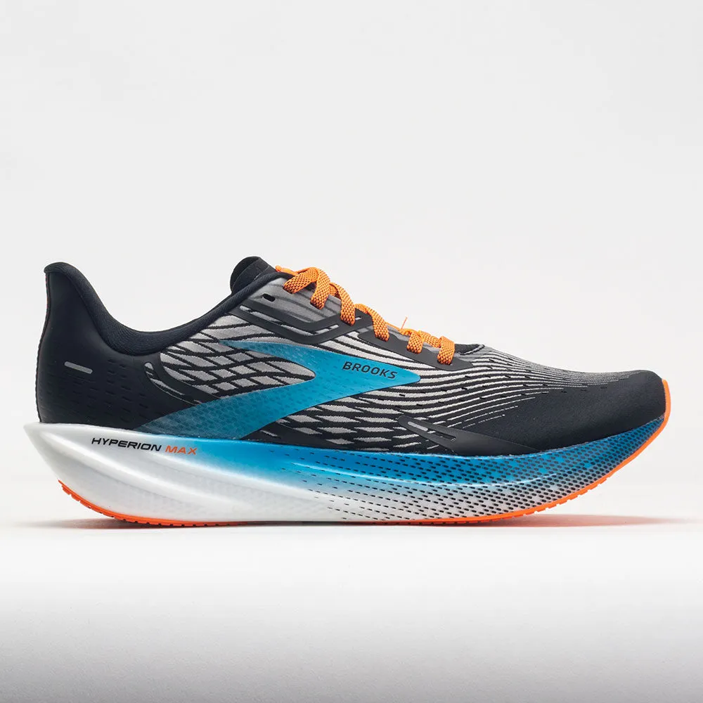 Brooks Hyperion Max Men's  Black/Grey/Orange Clown Fish Neutral alignment