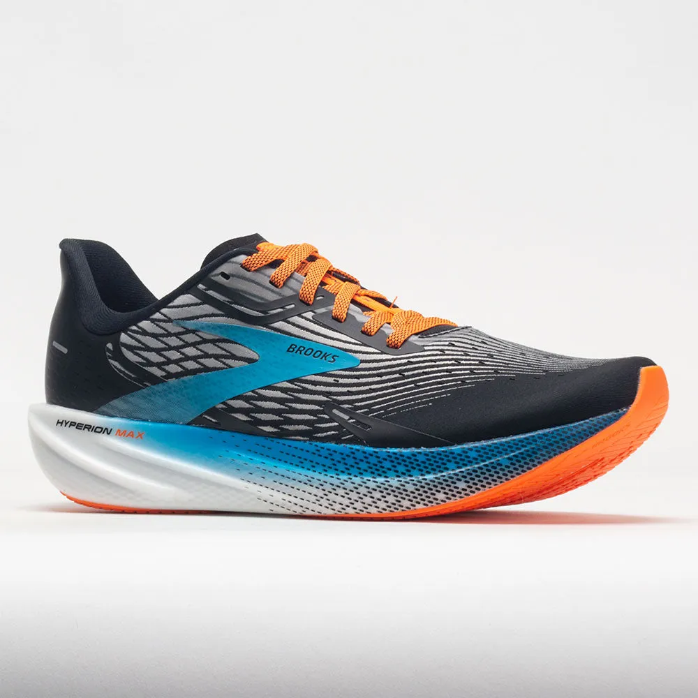 spiritual - event running option Brooks Hyperion Max Men's  Black/Grey/Orange Clown Fish