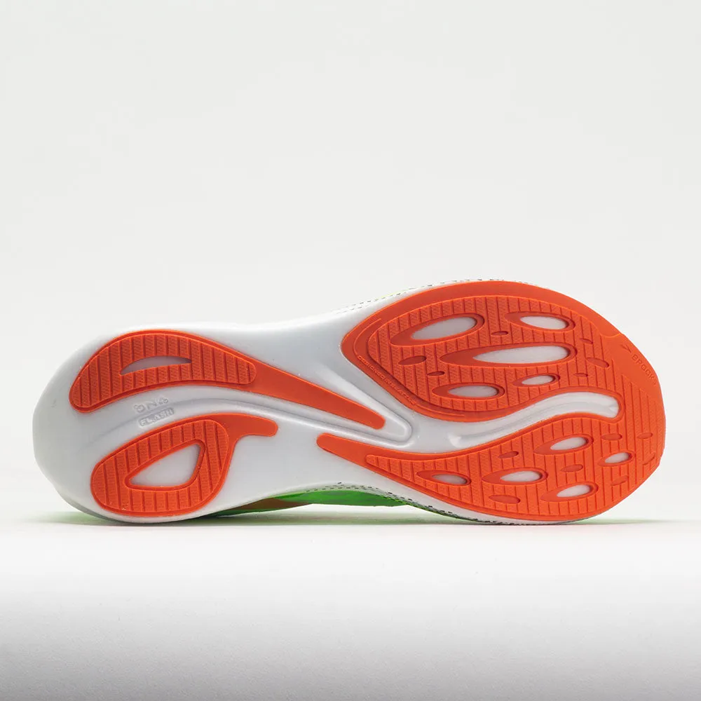 Brooks Hyperion Max Men's  Green Gecko/Red Orange/White Vans UltraCush