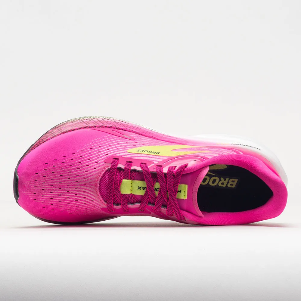 Brooks Hyperion Max Women's  Pink Glo/Green/Black race shoes