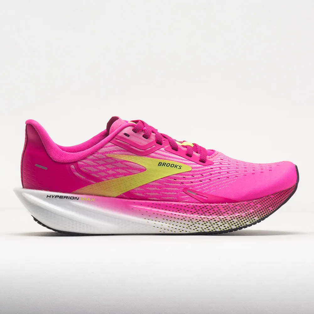 Brooks Hyperion Max Women's  Pink Glo/Green/Black moderate - performance specification shoes