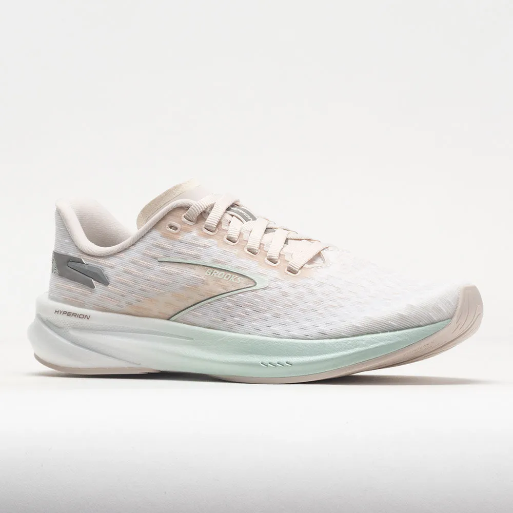 Brooks Hyperion Women's  Crystal Grey/Blue Glass/White hybrid - material shoes