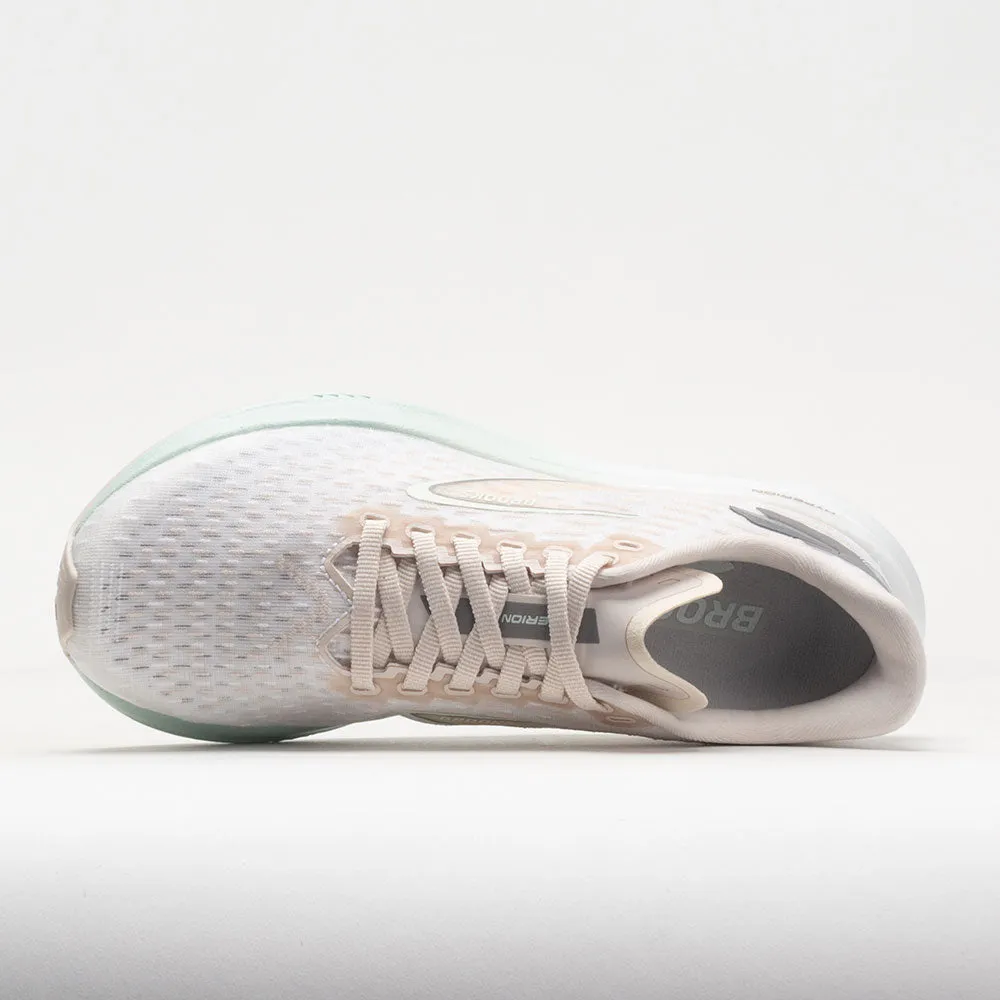 Brooks Hyperion Women's  Crystal Grey/Blue Glass/White Comfort Walk Ankle Strap