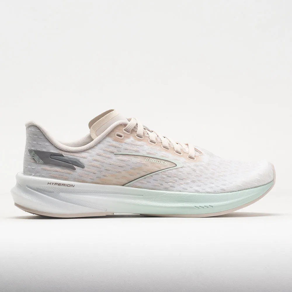 Brooks Hyperion Women's  Crystal Grey/Blue Glass/White Crocs Classic